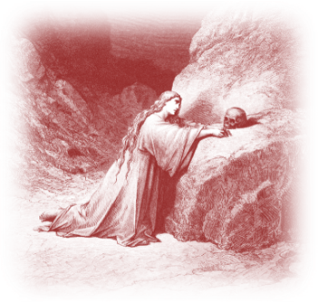 Ilustração do anjo Yeialel