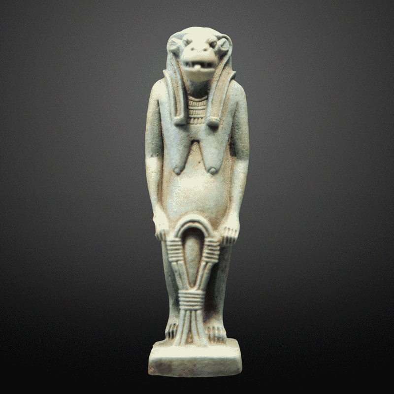 Imagem de Taweret, um demônio do Egito Antigo